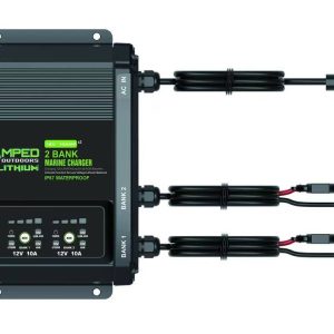Amped Outdoors 2 Bank 12V On-Board Battery Charger
